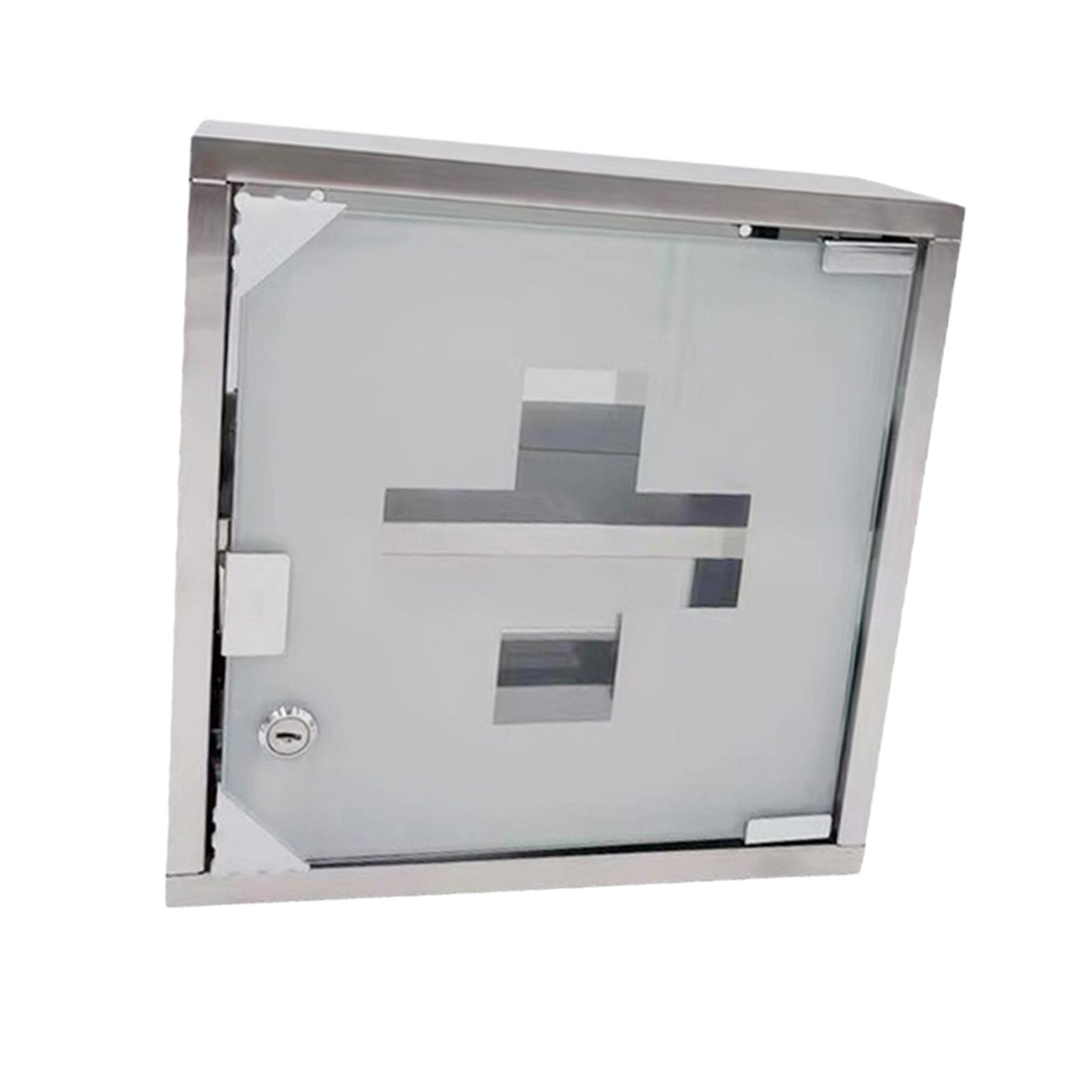 First Aid Medical Box Wall Mou - Medicine Cabinet Lock review and price