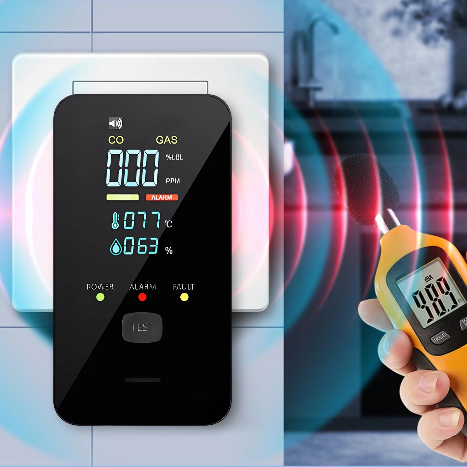 Natural Gas & Carbon Monoxide  - Co Detector Plug review and price